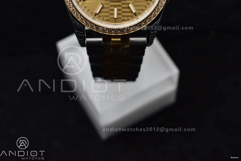 36 Textured 904L VSF on Edition 126283rbr Bracelet 1:1 Dial Jubilee Best SS YG VS3235 Steel DateJust 0216
